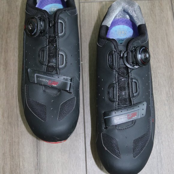 Men's Louis Garneau Carbon LS-100 Cycling Shoes - Picture 1 of 12